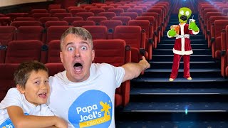 Little Police Officer Learns Zombie at the Movie Theater Rules