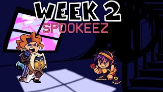 Friday Night Funkin - Narancia vs Tiziano and Squalo (Spookeez)