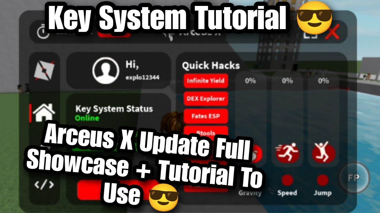 Roblox Arceus X Released! And Tutorial How to get the key (link