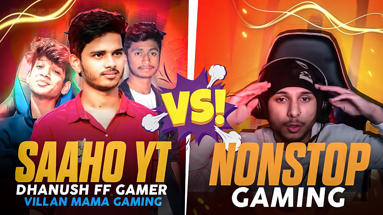 VILLAN MAMA,DFG,SAAHO 😍💥 YT VS  ⚡🥵 NONSTOP GAMING 🔥🌶️😱