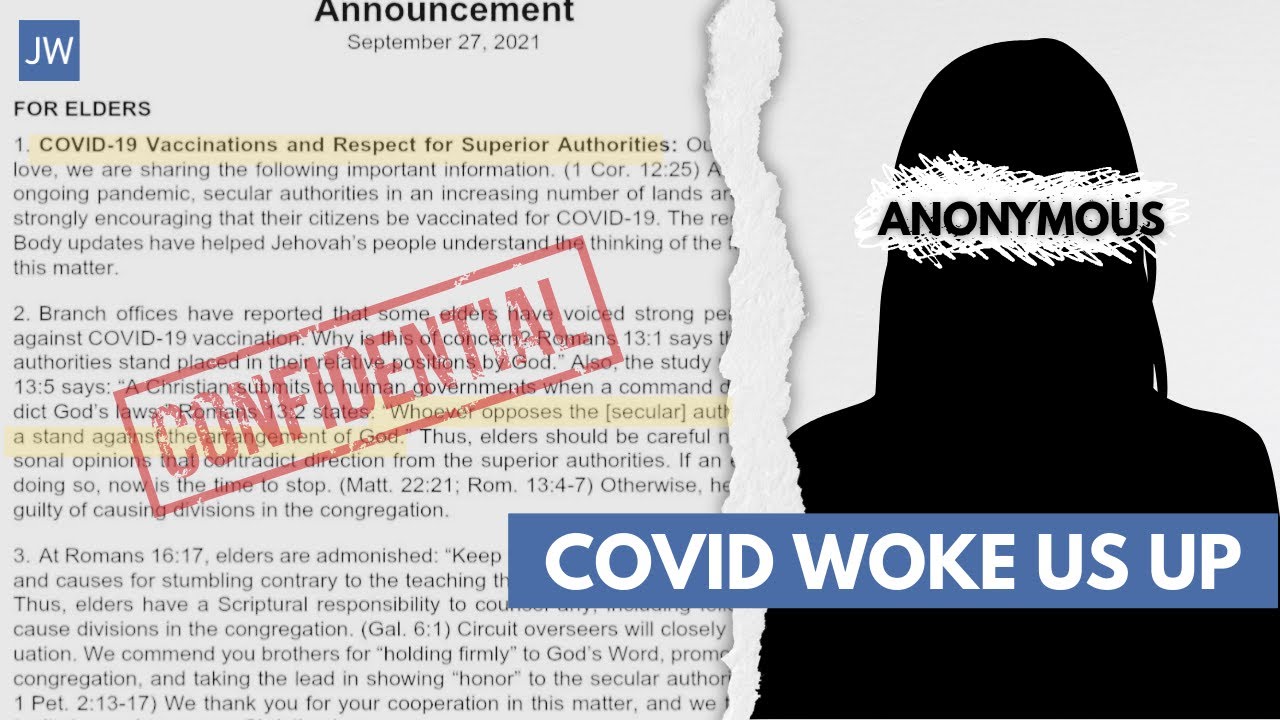 DEAR ALISSA: Ex-Jehovah's Witness Anonymous Letter | COVID & Our Teens Mistreatment Woke Us Up