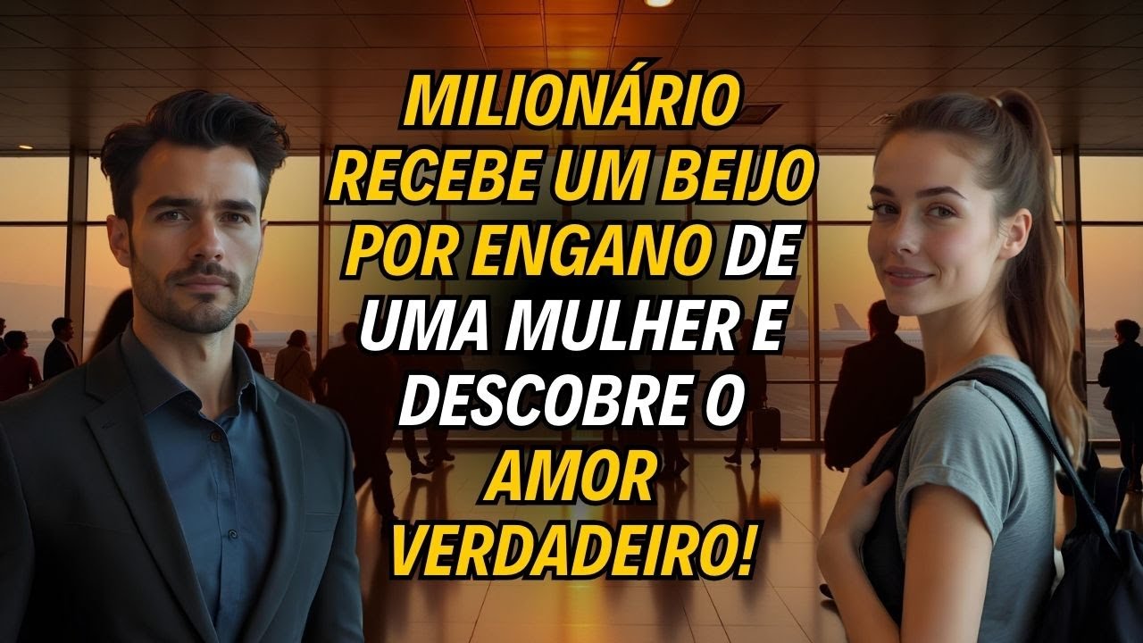 Milionário Recebe Um Beijo Por Engano De Uma Mulher E Descobre O Amor Verdadeiro!