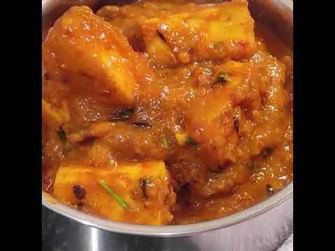 आसान और झटपट सब्ज़ी टिफिन के लिए | Quick Sabzi for Lunch Box|Masala Paneer| #Shorts| #Youtubeshorts| | Ankita