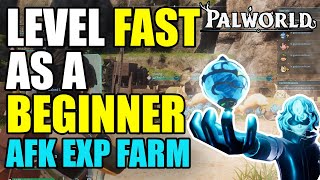 Palworld | How to Level Up Fast | New Player Beginner AFK EXP Farming Method