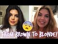 LETTING MY SISTER DYE MY HAIR BLONDE! *Success* | Sophie Clough