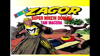 Zagor Süper Mi̇ke In Dönüşü Süper Renkli̇ Tam Macera