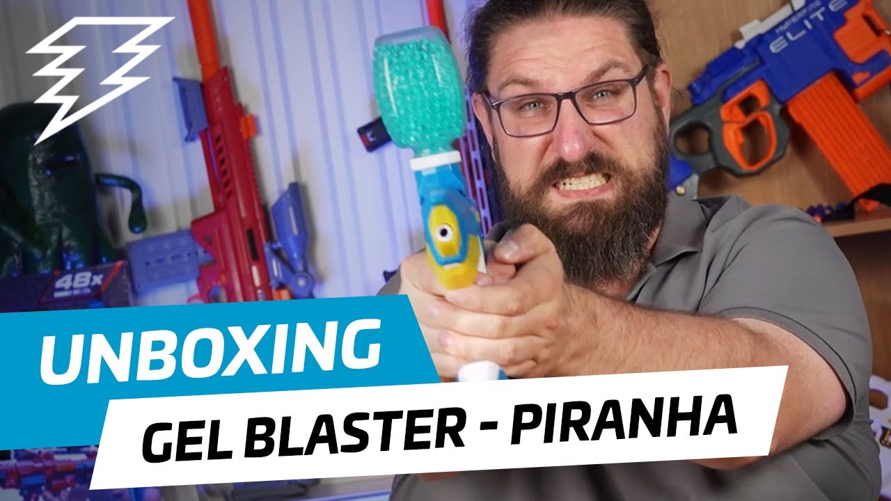 Friss oder stirb! Der Gelblaster mit ordentlich Biss! Die Piranha im Test, Unboxing & Review