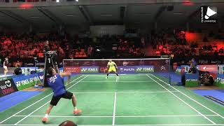 Lee Chong Wei vs Kashyap Parupalli   MS Denmark Open 2015 nice camera angle video 1080p screenshot 2