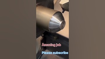 cnc turning operation Amazing job.cnc thread. Computer Numerical Control (CNC) machining .