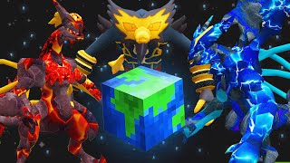 Os Pokémons Titãs Vão Destruir o Mundo no Minecraft Pixelmon: O FILME