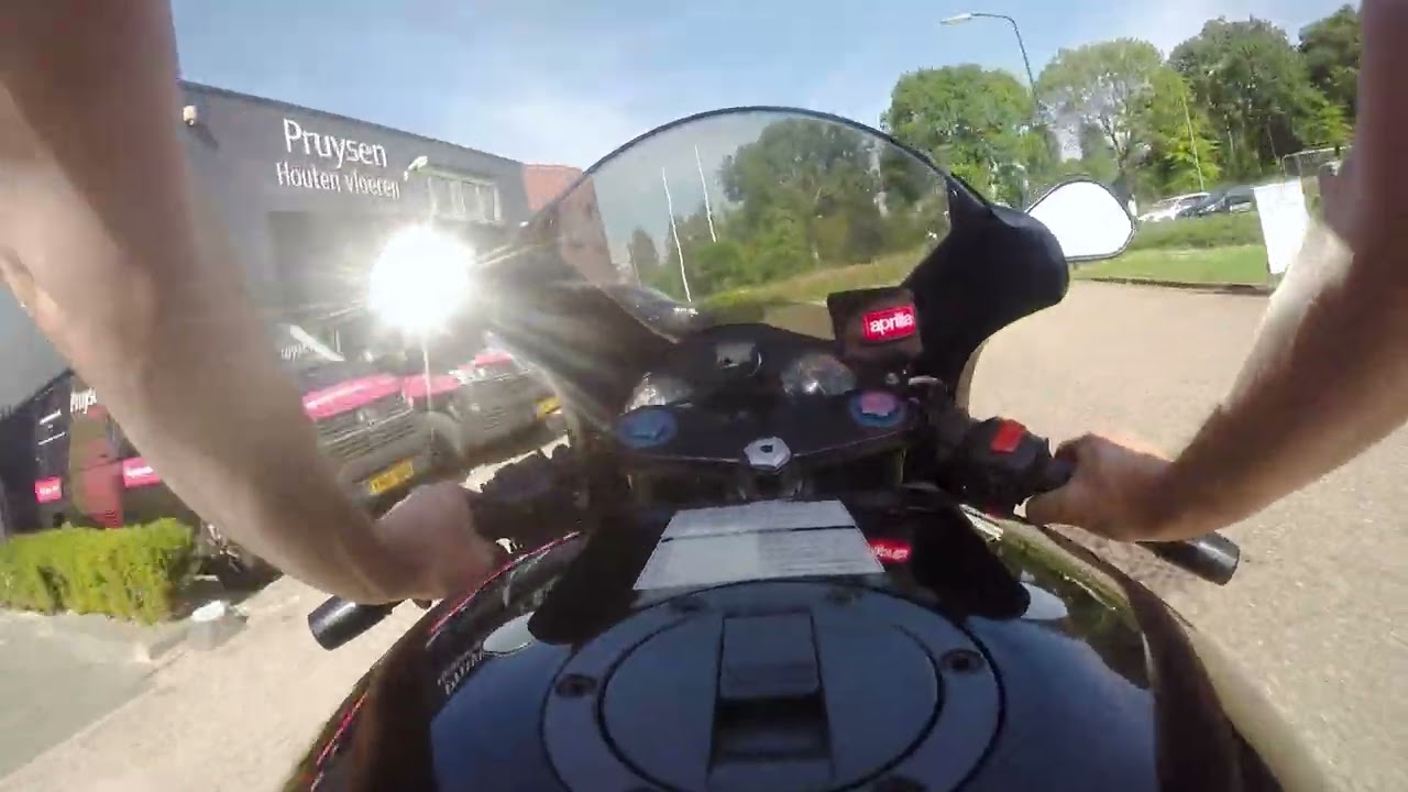 Aprilia RS 125 kit 140cc on-board test