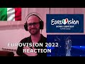 Mahmood & Blanco - Brividi - LIVE - Italy 🇮🇹 - First Semi-Final - Eurovision 2022 - Reaction