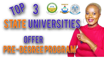 Top 3 state universities that offer pre-degree  programs/ Admission process/ school fees/ hostel