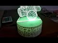 3D #ночник #RGB | #обзор | хороший вариант на #подарок