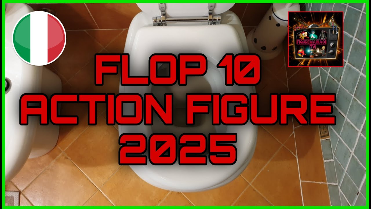 FLOP 10 ACTION FIGURE DEL 2025 - BUONE FESTE A TUTTI! - LE PEGGIORI FIGURE RECENSITE NEL 2025!!
