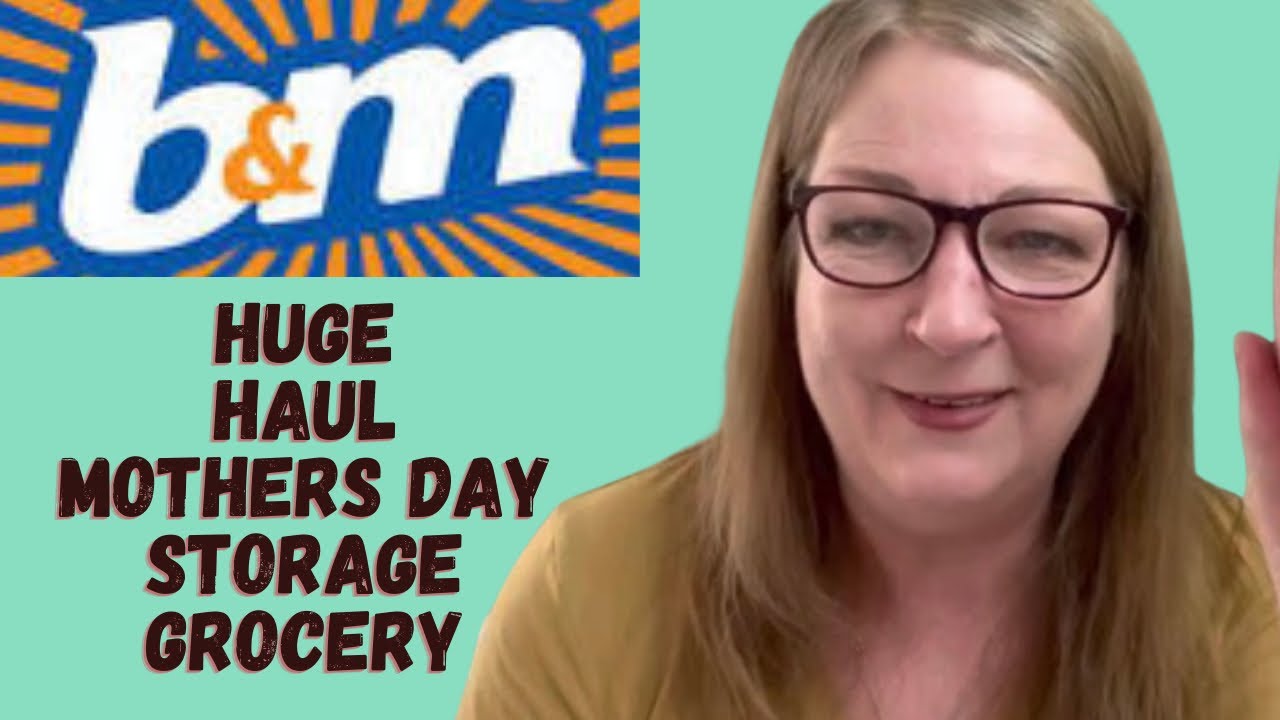 Huge B&M Haul Storage Groceries Home Mother’s Day 2022