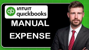 How to Create a Manual Expense in Quickbooks Online