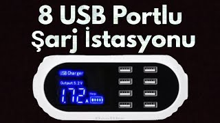 8 Usb Dotech Dolike Paleon Plo-Cda19 Şarj İstasyonu İncelemesi - Teknoloji Dünyası