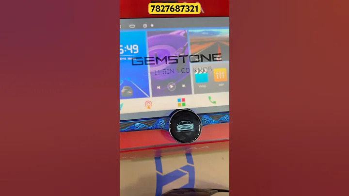 Single Knob Diamond 2K Android Player | 11.5-Inch Fits All Cars