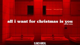 mariah carey - all i want for christmas, but you're in the bathroom at a party