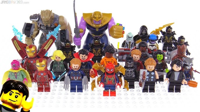 LEGO Marvel Super Heroes GROOT figures compared 