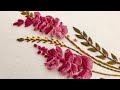 Hand Embroidery:Very Cute Spring Flowers Embroidery - Neckline Embroidery - Universal Embroidery