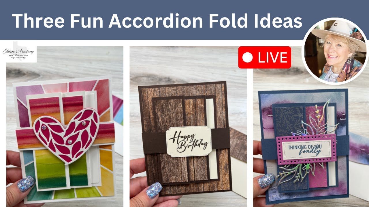 Get Inspired By These Three Fun Accordion Fold Ideas! - YouTube