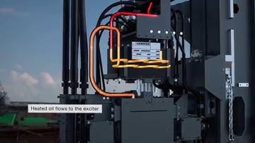 Liebherr - Vibrator LV 20 for deep foundation