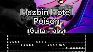 Poison (Hazbin Hotel) - Guitar Tabs/Tutorial