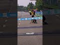 لحظة لا ت نسى في سباق الماراثون 