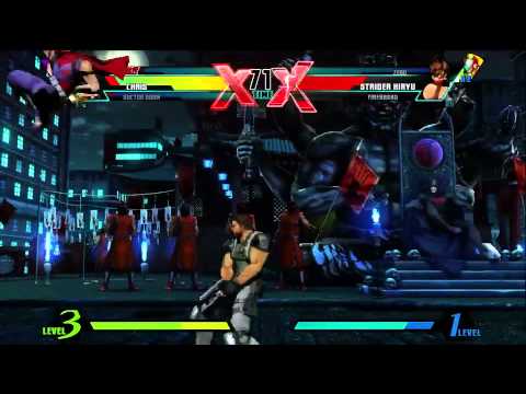 Ultimate Marvel vs Capcom 3 Gamescom Live Stream Gameplay 1