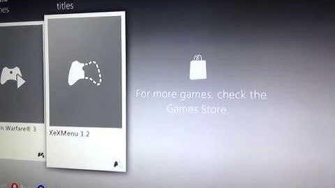 Me using xex menu( selling mods and rghs )