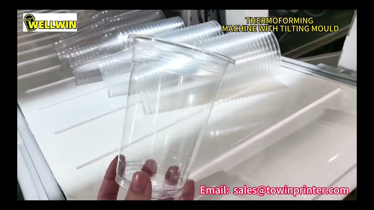 TOWIN Thermoforming Machine with Tilting Mould