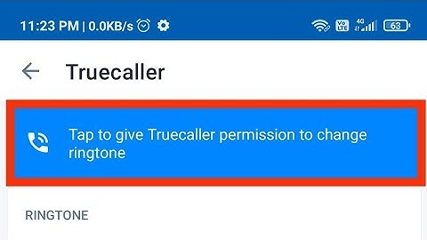 Fix Tap To Give Truecaller Permission To Change Ringtone Problem Solved