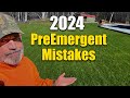 Lawn preemergent tips and mistakes