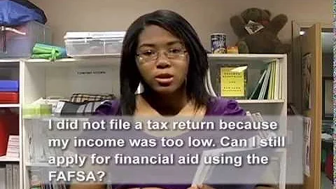 I didn't file a tax return. Can I still apply for financial aid using the FAFSA? - DayDayNews