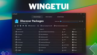WingetUI - GUI for Winget, Chocolatey and Scoop! | A better app store? screenshot 4