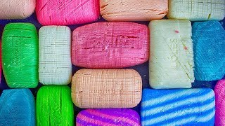 1 Hour Relaxing Soap Carving ASMR. Satisfying Soap Cutting 😱 long video  of cutting soap cubes🤤