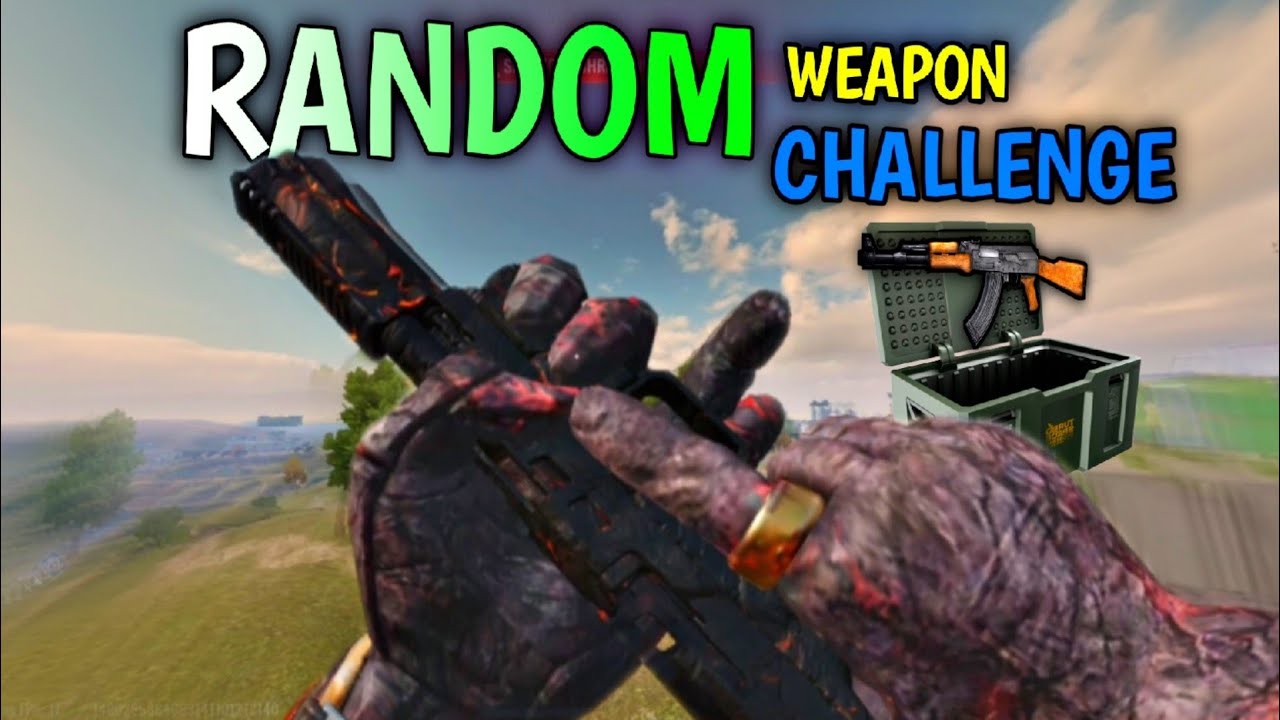 I Took the Random Weapon Challenge and It Got INSANE!🔥