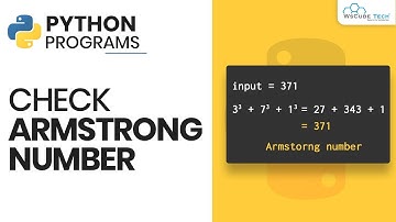Python Program to Check If the Number is Armstrong or Not?