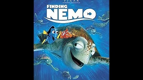 Opening To Finding Nemo 2003 DVD (Disc 1, Widescreen)