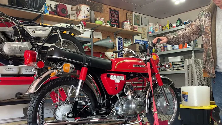 1977 SUZUKI A100 GO-FER COLD START