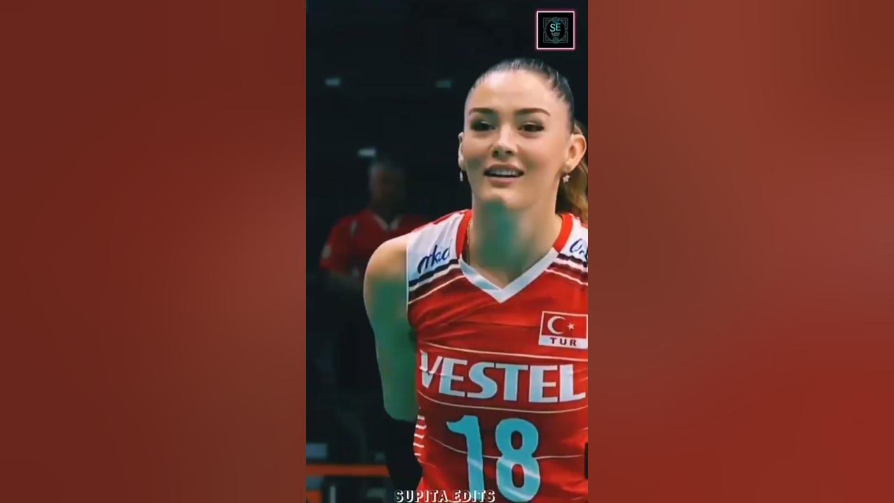 Zehra gunes gorgeous and beautiful vallyball player trend 