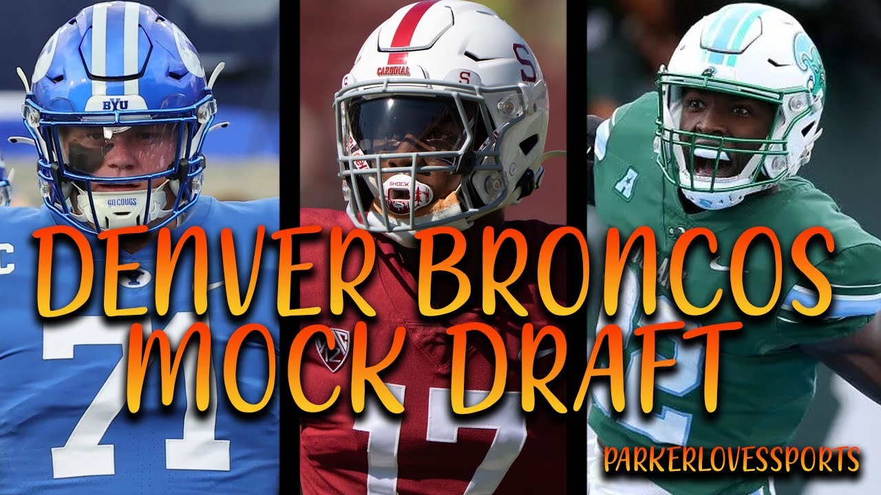 Denver Broncos Mock Draft 5.0 YouTube