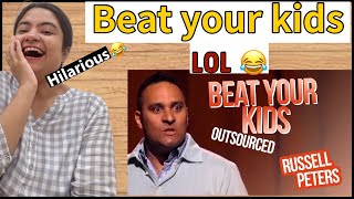 RUSSEL PETERS - BEAT YOUR KIDS | Indian Reaction