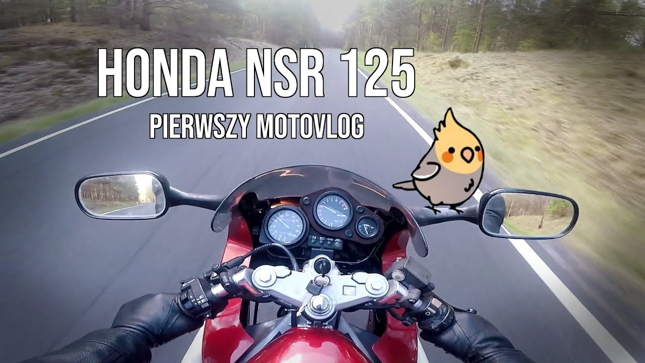 PIERWSZY MotoVlog [#1] - Lecę wymienić napęd | Honda NSR 125