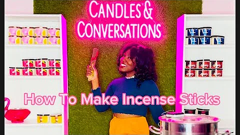 How To Make Hand Dipped Incense Sticks