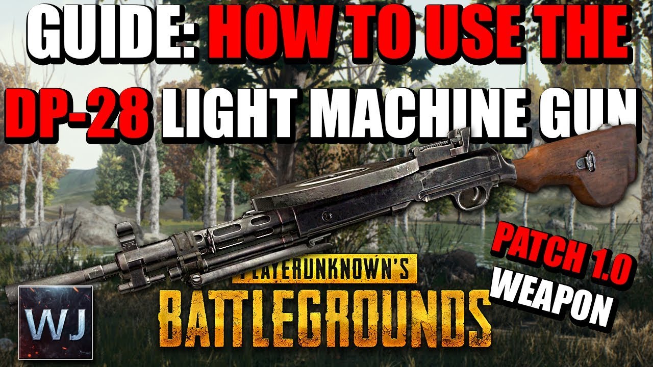 Pubg 新武器 Dp 28 の性能や使い方 使いどころなどを詳しく解説したガイド Dpqp