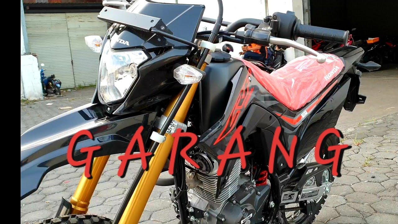 HONDA CRF 150L 2020 HITAM MERAH YouTube