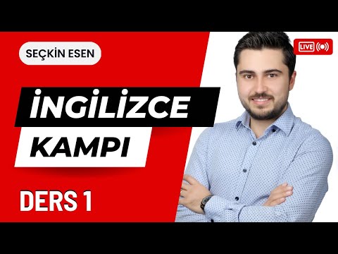 2023 İngilizce Kampı: Sıfırdan İngilizce Ders 1 - Temel Cümle Yapısı ve \